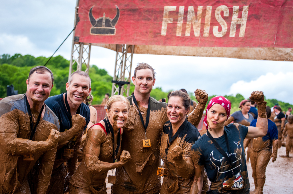 an Obstacle Course Race or Mud Run 